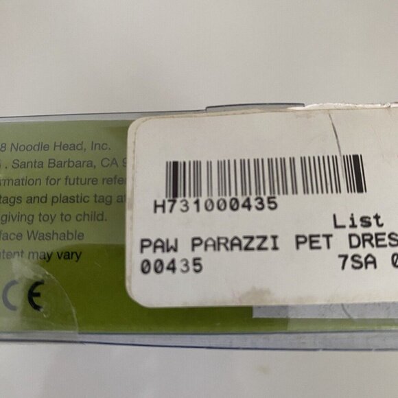 Rare Retired Paw Parazzi Celebrity Pet Dress Up Winter Holiday Clothes Set NEW - Picture 6 of 16